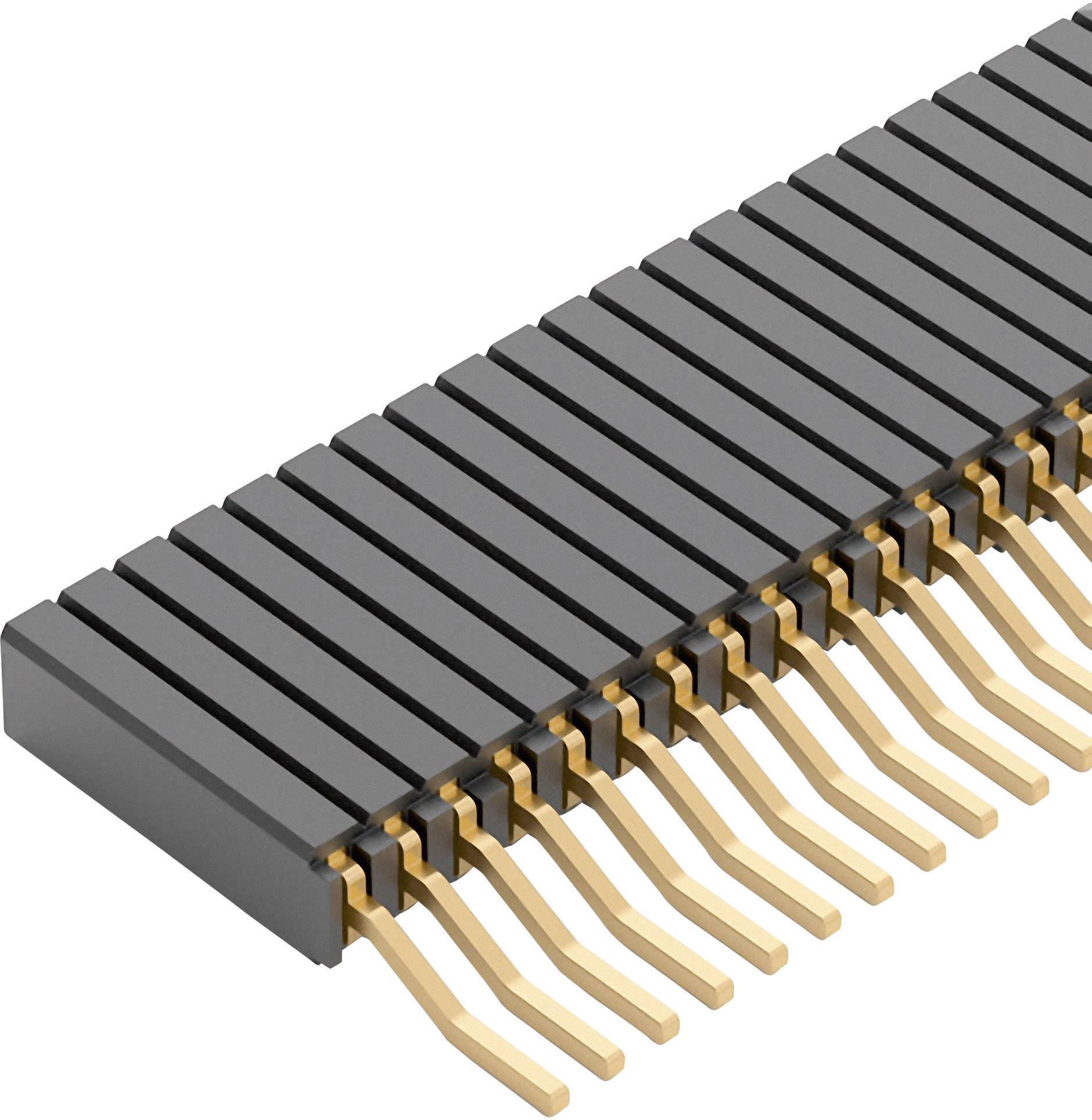 Priključek (standardni) število vrstic: 1 število polov na vrstico: 20 Fischer Elektronik BLM 3 SMD/ 20/G 1 kos