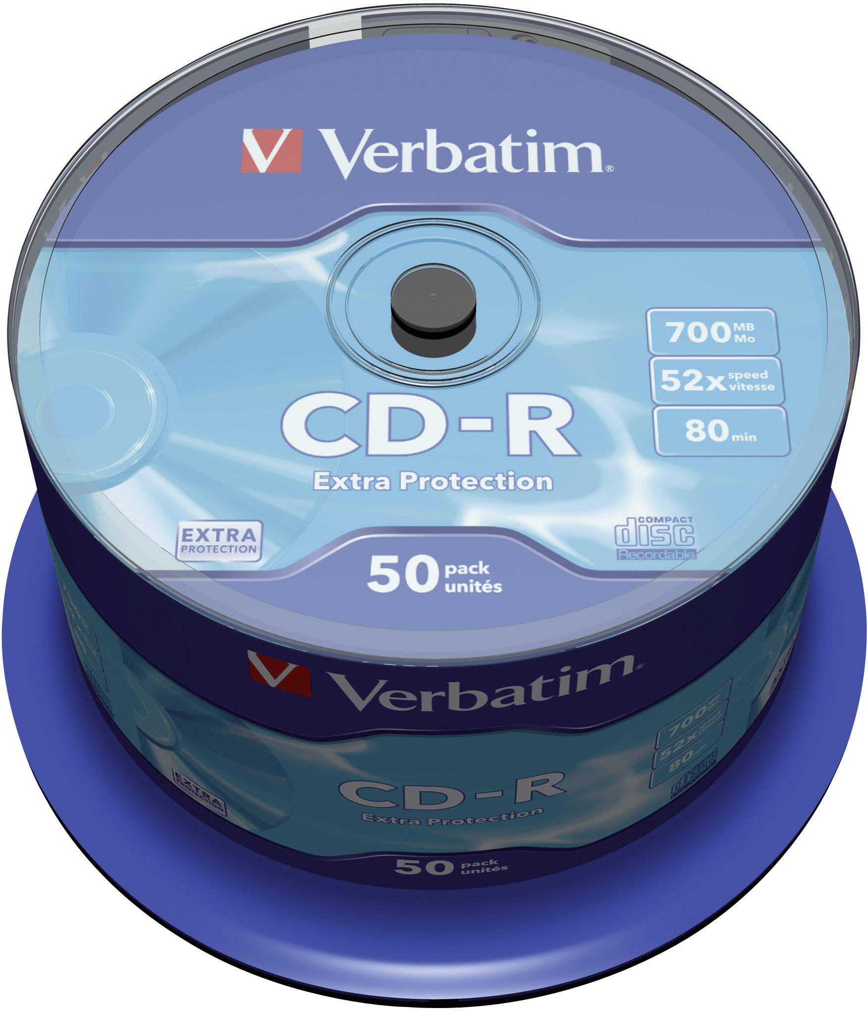 Verbatim VERBATIM CD-R80 700MB52X 50X SPINEL 43351-0