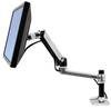 Ergotron LX Arm Desk Mount namizni nosilec za monitor 1 Zaslon(-i) 38,1 cm (15") - 86,4 cm (34") aluminij nastavljiv po višini, možnost nagiba, možnost obračanja, vrtljivi