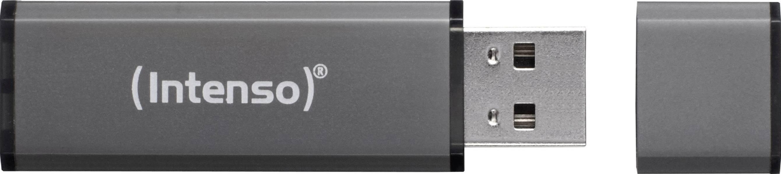USB-ključ Intenso Alu Line, 4GB, antracitne barve, USB 2.0 3521451-1