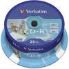 Verbatim 43439 cd-r 700 MB 25 kos vretenasto natisljiv