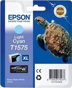 Epson črnilo T1575 original foto cianova C 13 T 15754010-1