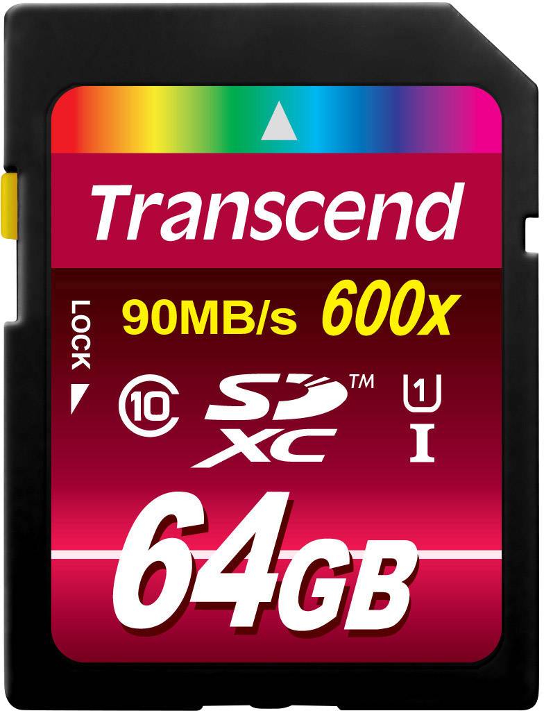 SDXC-kartica 64 GB Transcend Ultimate Class 10 UHS-I TS64GSDXC10U1