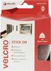 VELCRO® VEL-EC60214 sprijemalni trak za lepljenje oprijem in mehko volneno blago (D x Š) 2500 mm x 20 mm bela 2.5 m