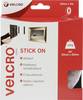 VELCRO® VEL-EC60216 sprijemalni trak za lepljenje oprijem in mehko volneno blago (D x Š) 5000 mm x 20 mm bela 5 m