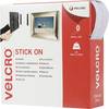 VELCRO® VEL-EC60219 sprijemalni trak za lepljenje oprijem in mehko volneno blago (D x Š) 10000 mm x 20 mm bela 10 m