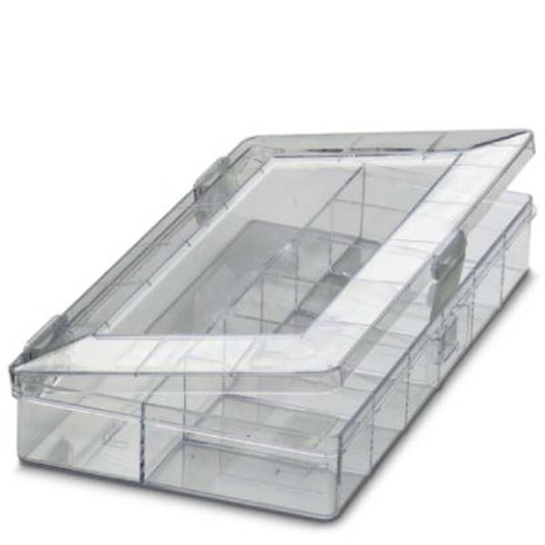 Phoenix Contact SORTI 2/12 sortirni zabojnik (D x Š x V) 210 x 105 x 36 mm število predalov: 12 trdna pregrada #####Dose Vsebina, količina, vsebina količinskih enot na prodajno enoto 1 kos