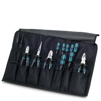 Komplet orodja za domače mojstre v torbi 12-delni komplet Phoenix Contact TOOL-WRAP 1212505-0