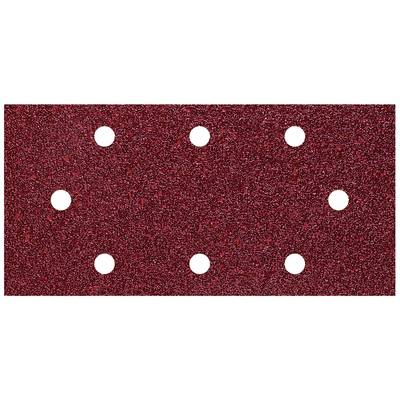 Wolfcraft 1998000 komplet brusnega papirja za vibratorske brusilnike z ježkom, perforiran Granulacija 60, 120, 240 (D x -0