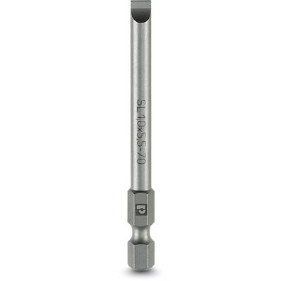 Ravni bit-nastavek 4 mm Phoenix Contact SF-BIT-SL trdo orodno jeklo, legirano E 6.3 5 kosov-0