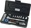Brüder Mannesmann nasadni ključi v kompletu metrični 1/4" (6.3 mm), 3/8" (10 mm) 20-delni M 206