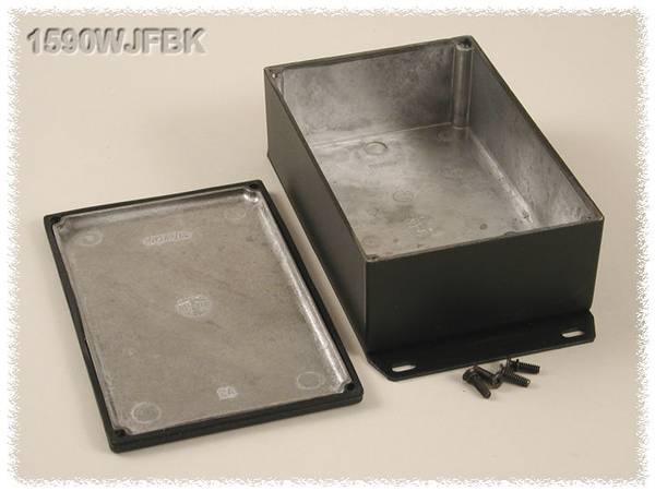 Univerzalno ohišje 52.5 x 38 x 31 aluminij, črna Hammond Electronics 1590WJFBK 1 kos