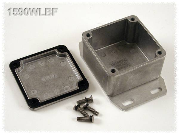 Univerzalno ohišje 50.5 x 50.5 x 31 aluminij, naravna barva Hammond Electronics 1590WLBF 1 kos