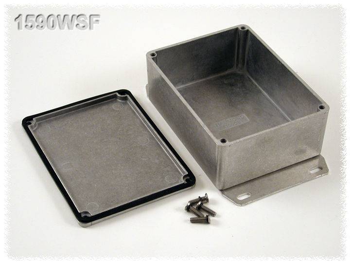 Univerzalno ohišje 110.5 x 81.5 x 44 aluminij, naravna barva Hammond Electronics 1590WSF 1 kos