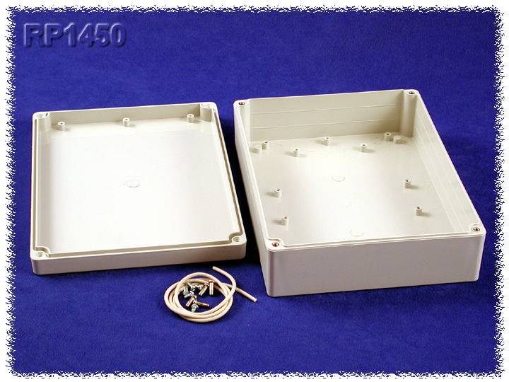 Univerzalno ohišje 220 x 165 x 60 polikarbonat siva Hammond Electronics RP1450 1 kos-0