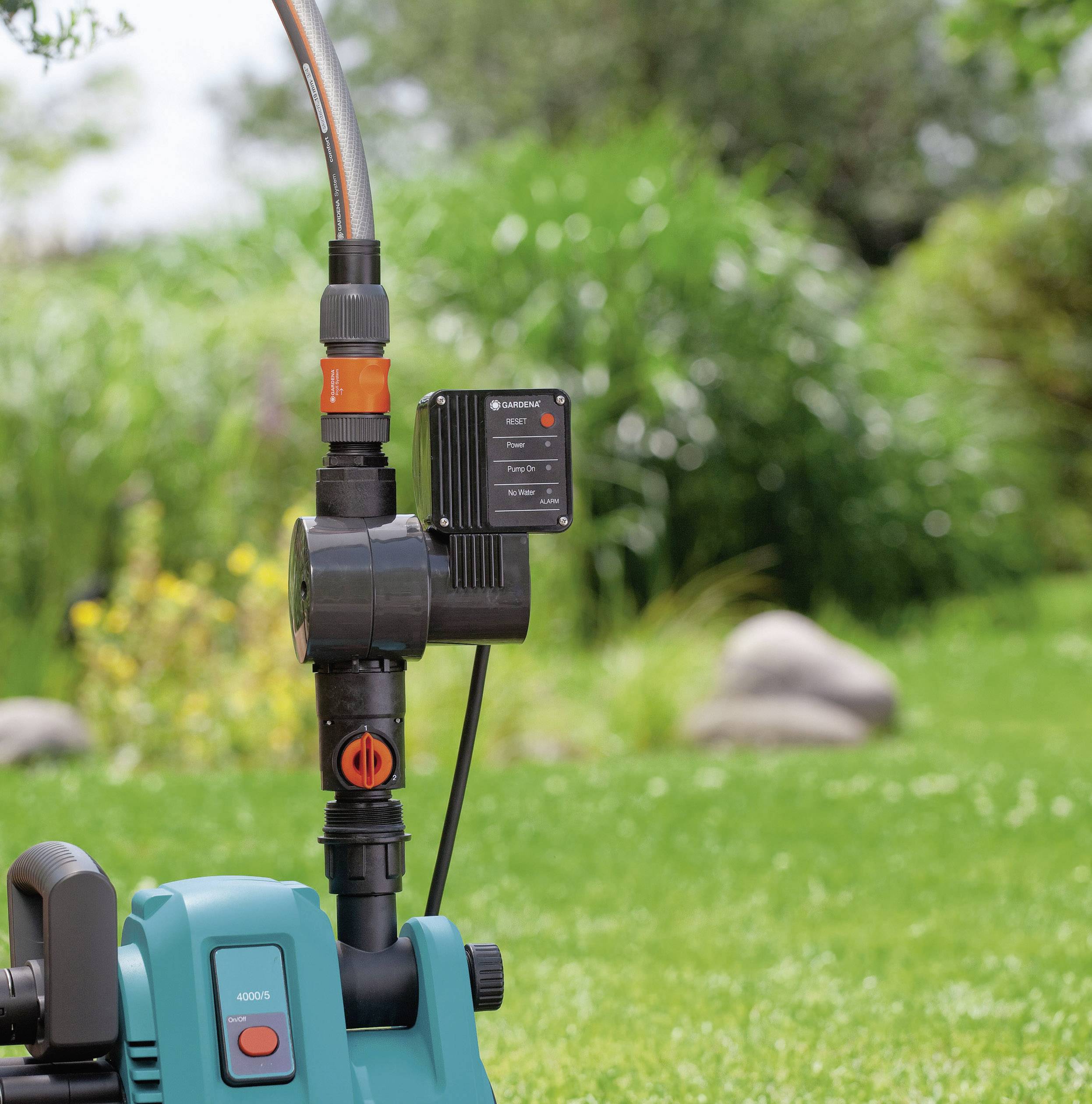 GARDENA vodno tlačno stikalo 2 do 6 bar 230 V-3