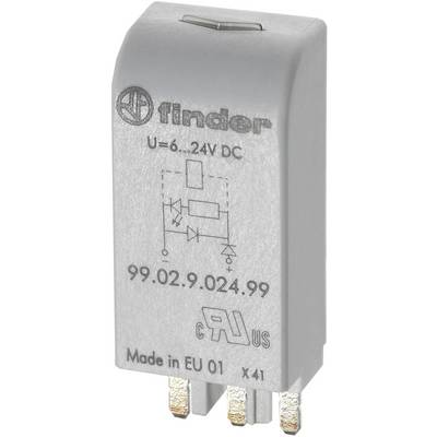 Finder vtični modul z rc elementom 99.02.0.230.09 Primerno za model (rele): finder 90.03, finder 60.13.8.230.0040 Bulk 1-0