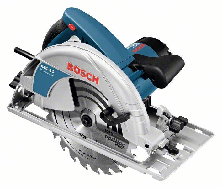 Bosch Professional GKS 85 ročna krožna žaga Globina rezanja maks. (90°) 85 mm 2200 W-1