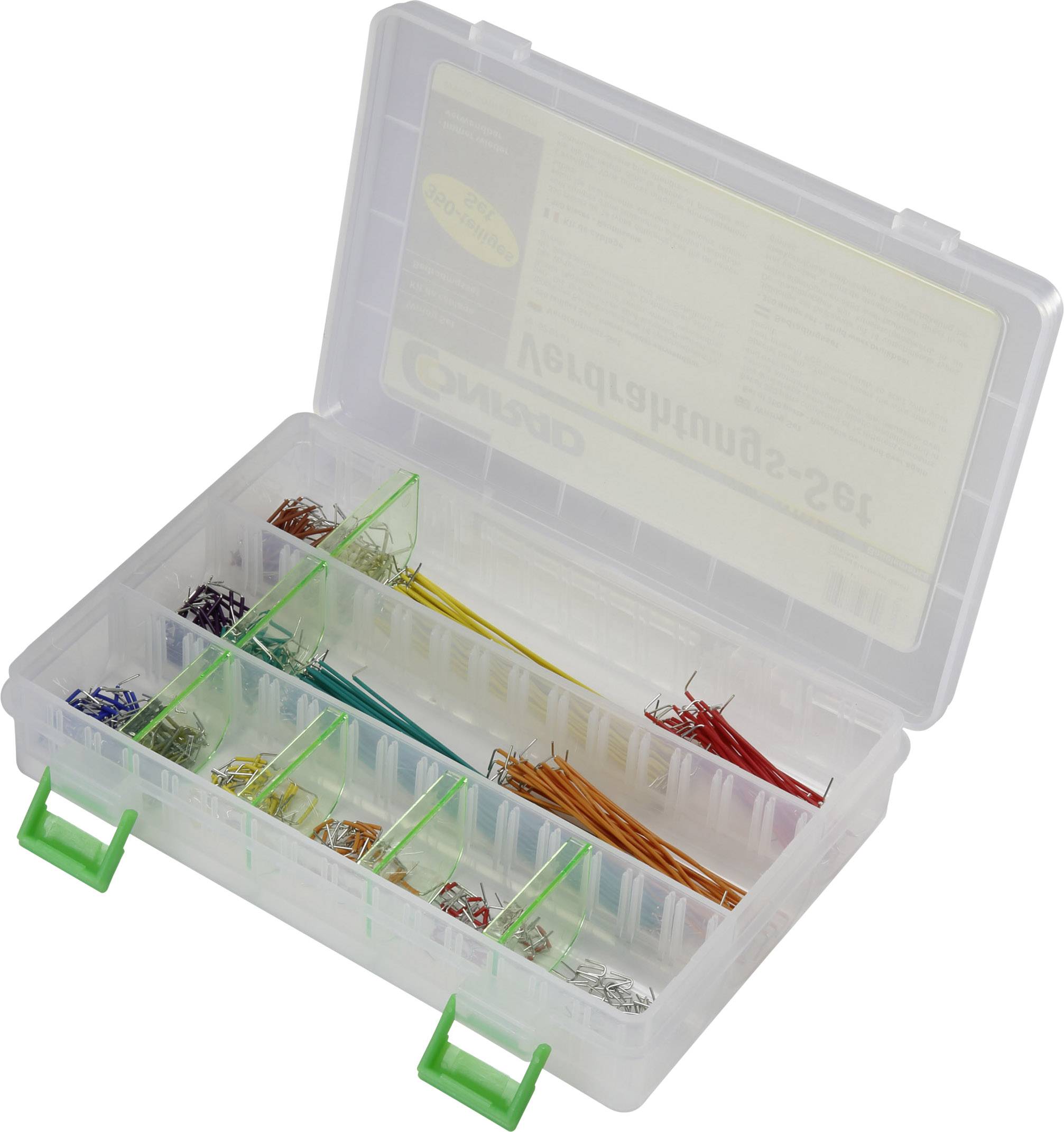 TRU COMPONENTS EIC-J-XL komplet stičnih mostičkov (D x Š x V) 205 x 145 x 40 mm 350 kos