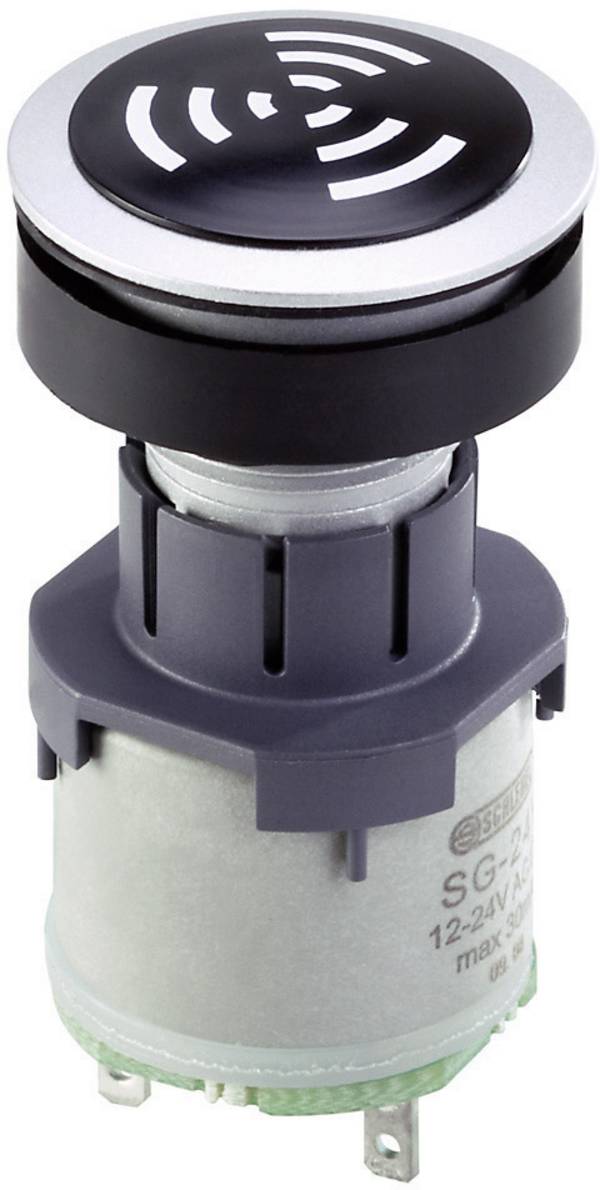 Akustični signalizator Rontron-R, hrup: 85 dB, 12-24 V AC/DC-R, hrup: 85 dB, 12-24 V AC/DC RRJNSG+SG-24V Schlegel