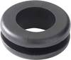 HellermannTyton HV1208-PVC-BK-M1 kabelska uvodnica Objemka Ø (maks.) 8 mm Trdnost plošče (maks.) 1.5 mm PVC črna 1 kos