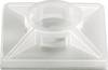 TRU COMPONENTS TC-HC19R203 pritrdilno podnožje samolepljiva 1593034 Premer svežnja, razpon 3 mm (max) 4-delni navoj transparentna 1 kos