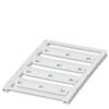 Označevalnik kablov, montaža: kabelska vezica, površina: 60 x 11 mm primeren za serijo posamezne žice, bele barve Phoenix Contact UC WMTBA (60X11) 0820468
