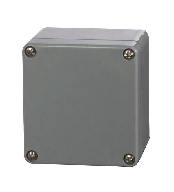 Univerzalno ohišje 75 x 80 x 55 poliester srebrna-siva (RAL 7001) Fibox P 080806 1 kos