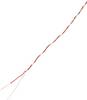 TRU COMPONENTS 1567213 stikalna žica 2 x 0.28 mm² rdeča, bela 10 m