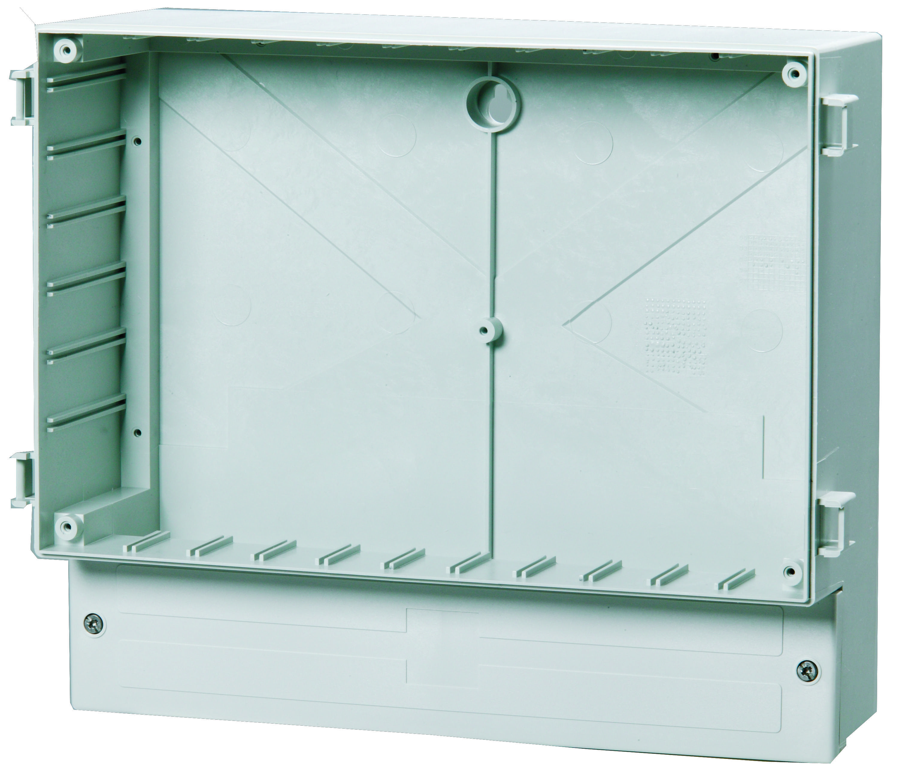 Fibox PC 30/25-C3 stensko ohišje 314 x 260 x 95 x 95 polikarbonat sivo-bela (RAL 7035) 1 kos Piece