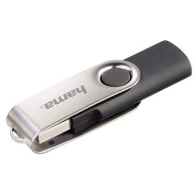 USB-ključ 16 GB Hama rdečaate črna 94175 USB 2.0