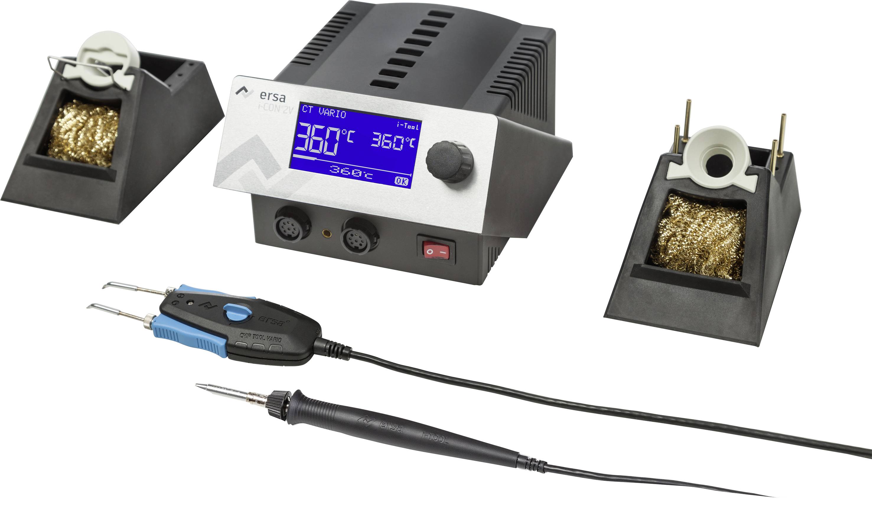 Ersa i-CON 2 - i-Tool + Chip-Tool spajkalna postaja digitalni 120 W +150 - +450 °C-0