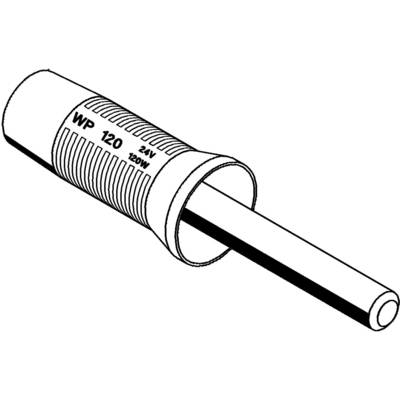 Nadomestna konica v obliki klina Weller WP 120 velikost konice 0.8 mm vsebuje 1 kos-0