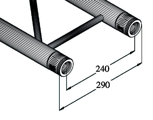 2 točkovni okvir BILOCK BQ2-2500-2