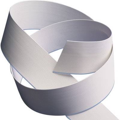 3M HF365/20 100 ploščati kabel Osnovna mreža: 1.27 mm 20 x 0.08 mm² siva Metrsko blago-0