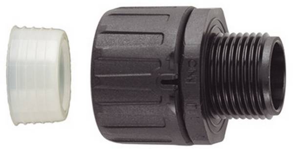 HellermannTyton 166-21604 HGL28-S-M25 cevna uvodnica črna M25 22.80 mm samo 1 kos