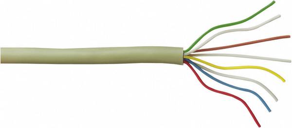 Telefonski kabel J-Y(ST)Y 4 x 2 x 0.60 mm sive barve BKL Electronic 1507002/50 50 m