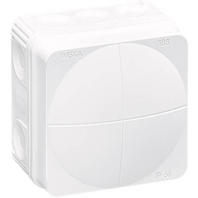 Odcepnik/odcepna omarica za kable za vlažne prostore Wiska Combi 108, bela, IP66 10060622-0