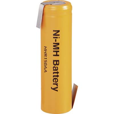NiMH akumulator Panasonic Mignon Z-spajkalni priključek, HHR-150AAC8-1Z 1.2 V 1500 mAh (Ø x V) 15 mm x 50 mm-0