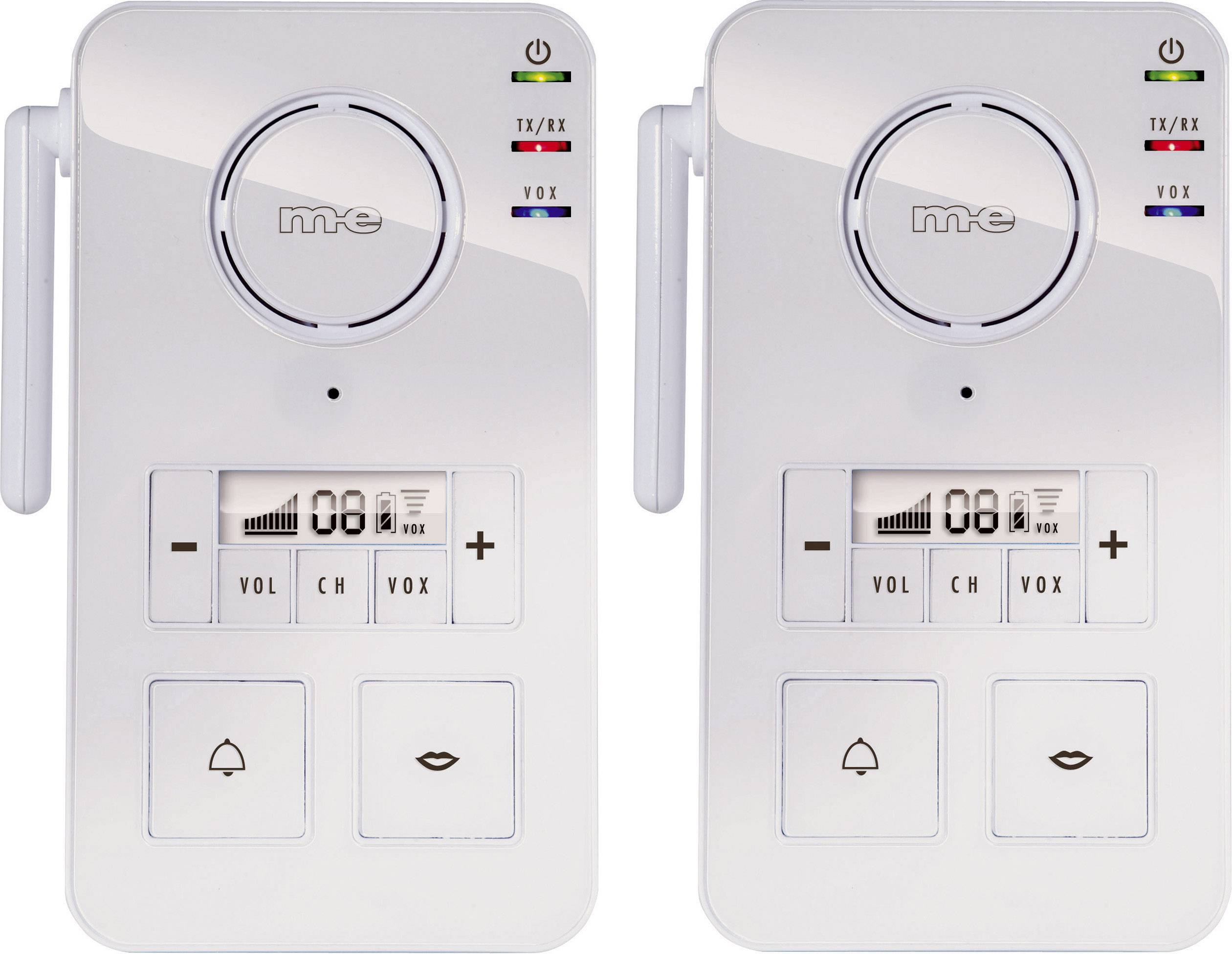 Brezžični interkom Modern-Electronics FS 2.1, bele barve m-e modern-electronics-0