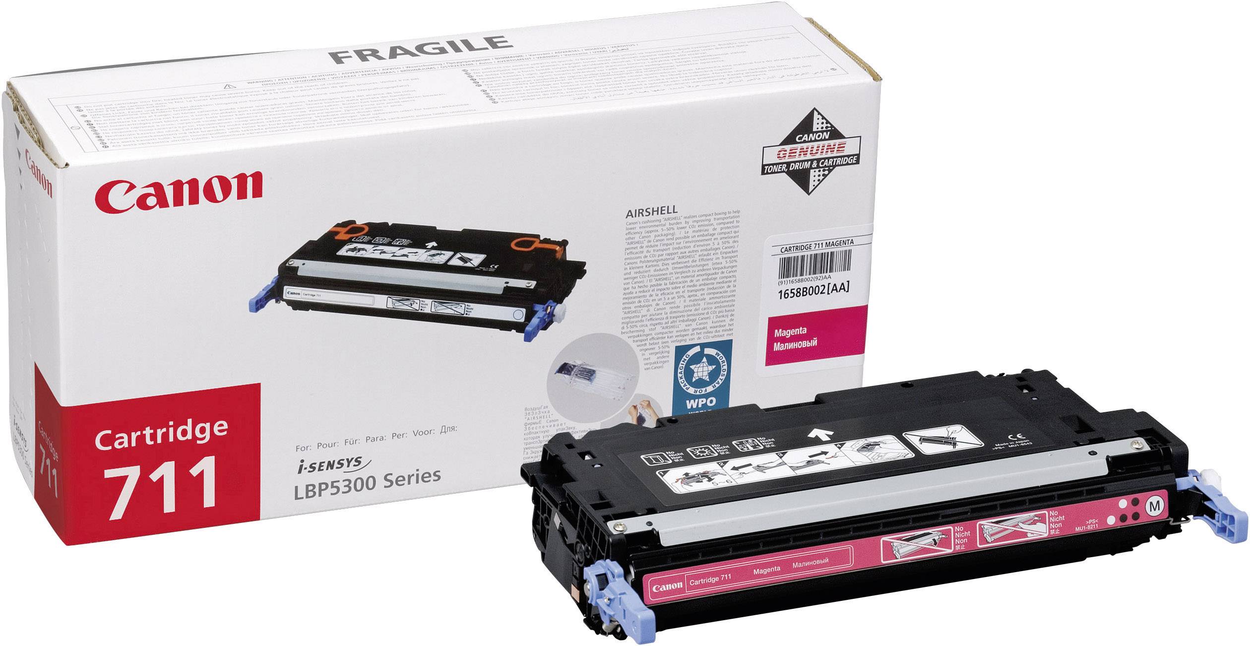 Toner Original Canon 711 M ,črn, največje število strani : 6000 strani 1658B002-0