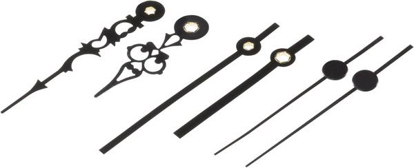 nastavitev kazalca Starinski  aluminij črna