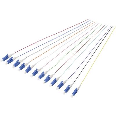 Digitus DK-29332-02 steklena vlakna optična vlakna priključni kabel 2.00 m bela, vijolična, črna, turkizna, rdeča, roza,-0
