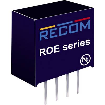 RECOM ROE-0505S DC/DC pretvornik, tiskano vezje 5 V/DC 5 V/DC 200 mA 1 W Število izhodov: 1 x Vsebina, količina, vsebina-0