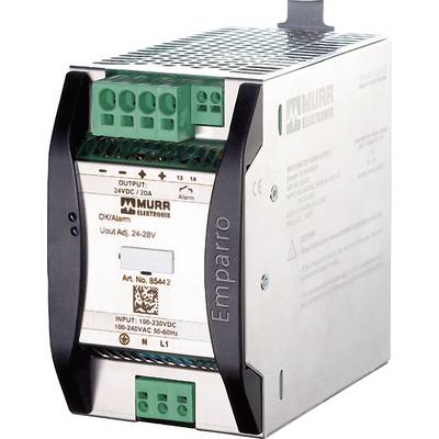 Napajalnik za namestitev na vodila (DIN letev) Murr Elektronik Emparro 20-100-240/24 28 V/DC 20 A 480 W 1 x-0