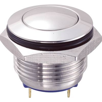 TRU COMPONENTS 701789 GQ16B-10/J/S tipkalo na pritisk z zaščito pred vandalizmom 48 V/DC 2 A 1 x izklop/(vklop) tipkalno-0