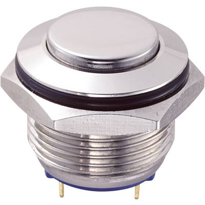 TRU COMPONENTS 701829 GQ16H-10/J/N tipkalo na pritisk z zaščito pred vandalizmom 48 V/DC 2 A 1 x izklop/(vklop) tipkalno-0