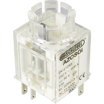 Schlegel AZOSOI kontaktni element 2 odpiralo, 1 zapiralo tipkalno 250 V/AC 1 kos-0