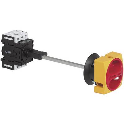 BACO 0165009-Ločilno stikalo z zaklepom, 25A, 1x90°, rumeno, rdeče, 1 kos BA0165009-0