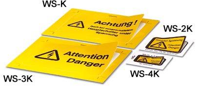 Warning label WS-4K 1004584 Phoenix Contact-0